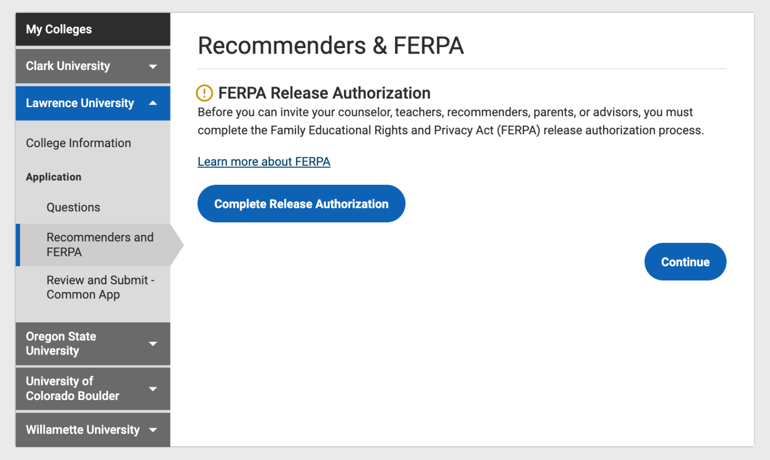 Recommenders FERPA AXS Companion recommenders-ferpa-axs-companion