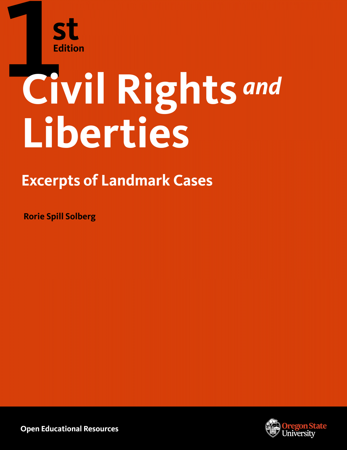 Cover image for Civil Rights and Liberties