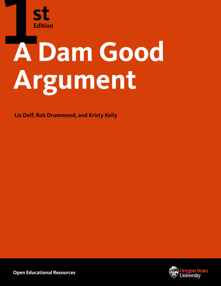 a darn good argument assignment 8