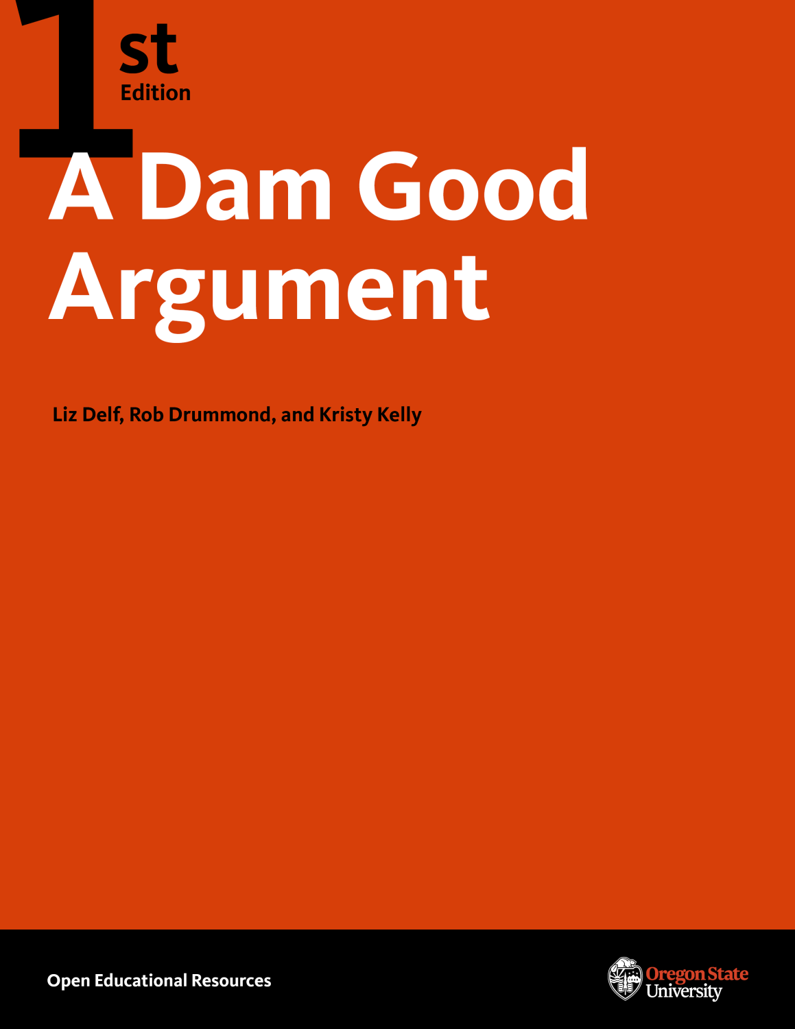 Cover image for A Dam Good Argument