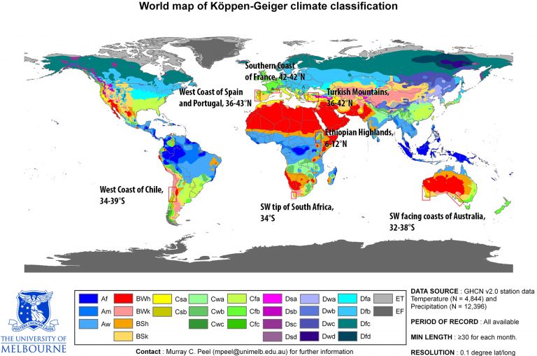 Climate Change Analogue Examples – Permaculture Design: Tools for ...