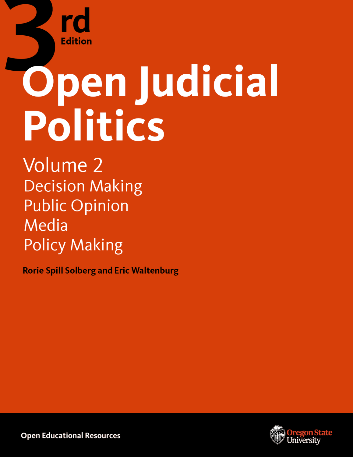 Cover image for Open Judicial Politics 3E Vol.2