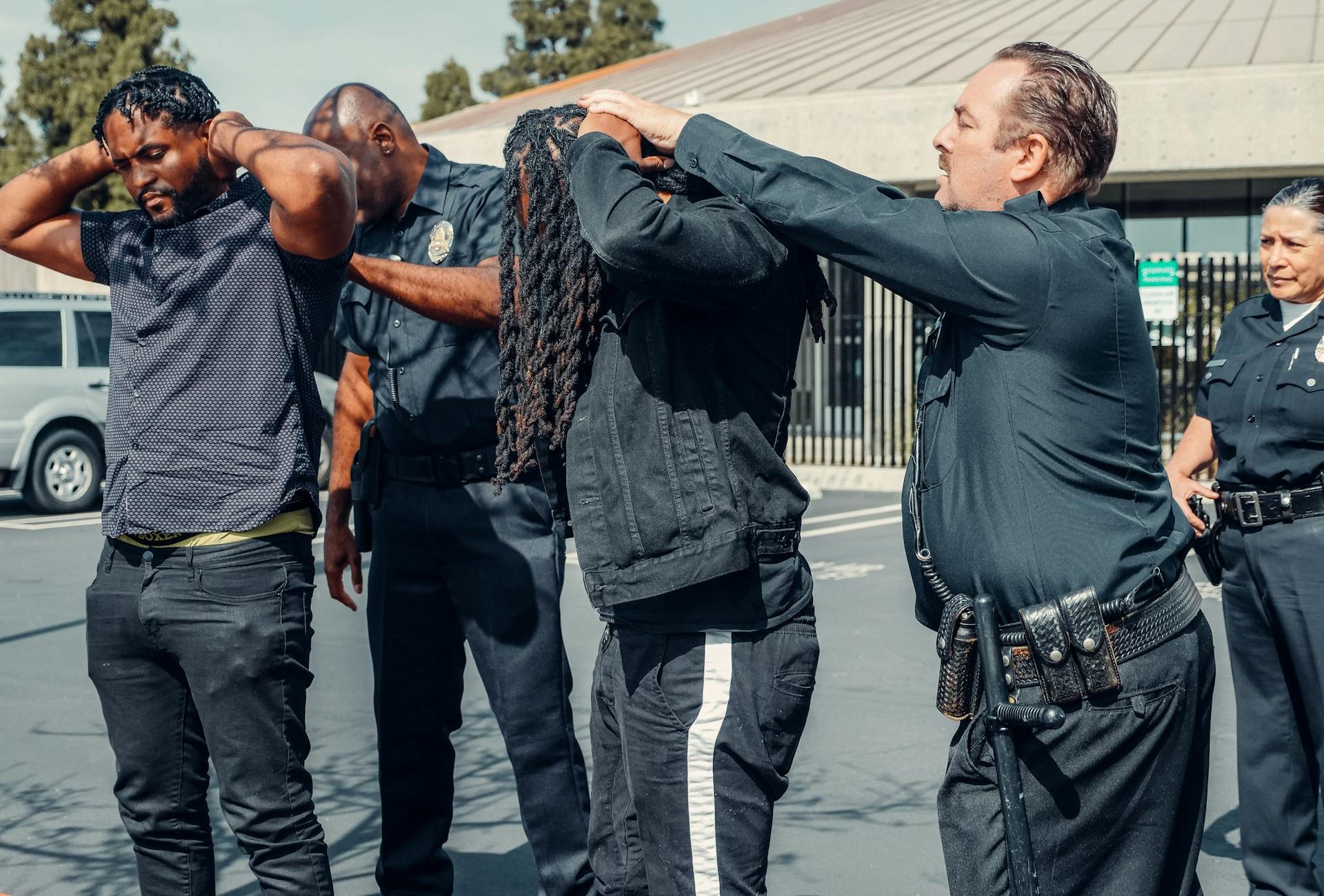 Police detain two men