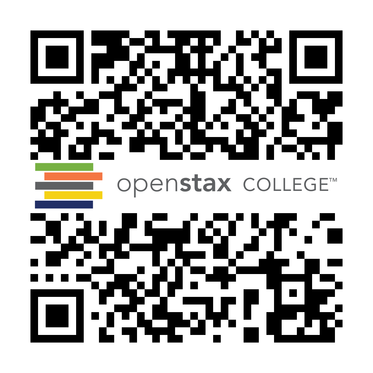 QR Code representing a URL