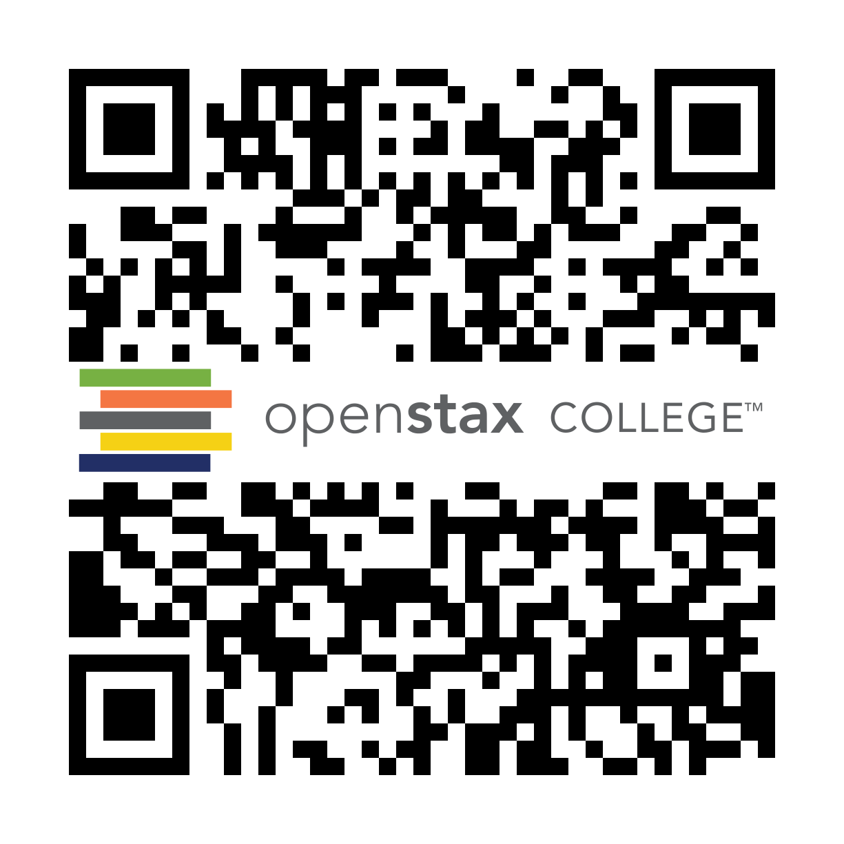QR Code representing a URL