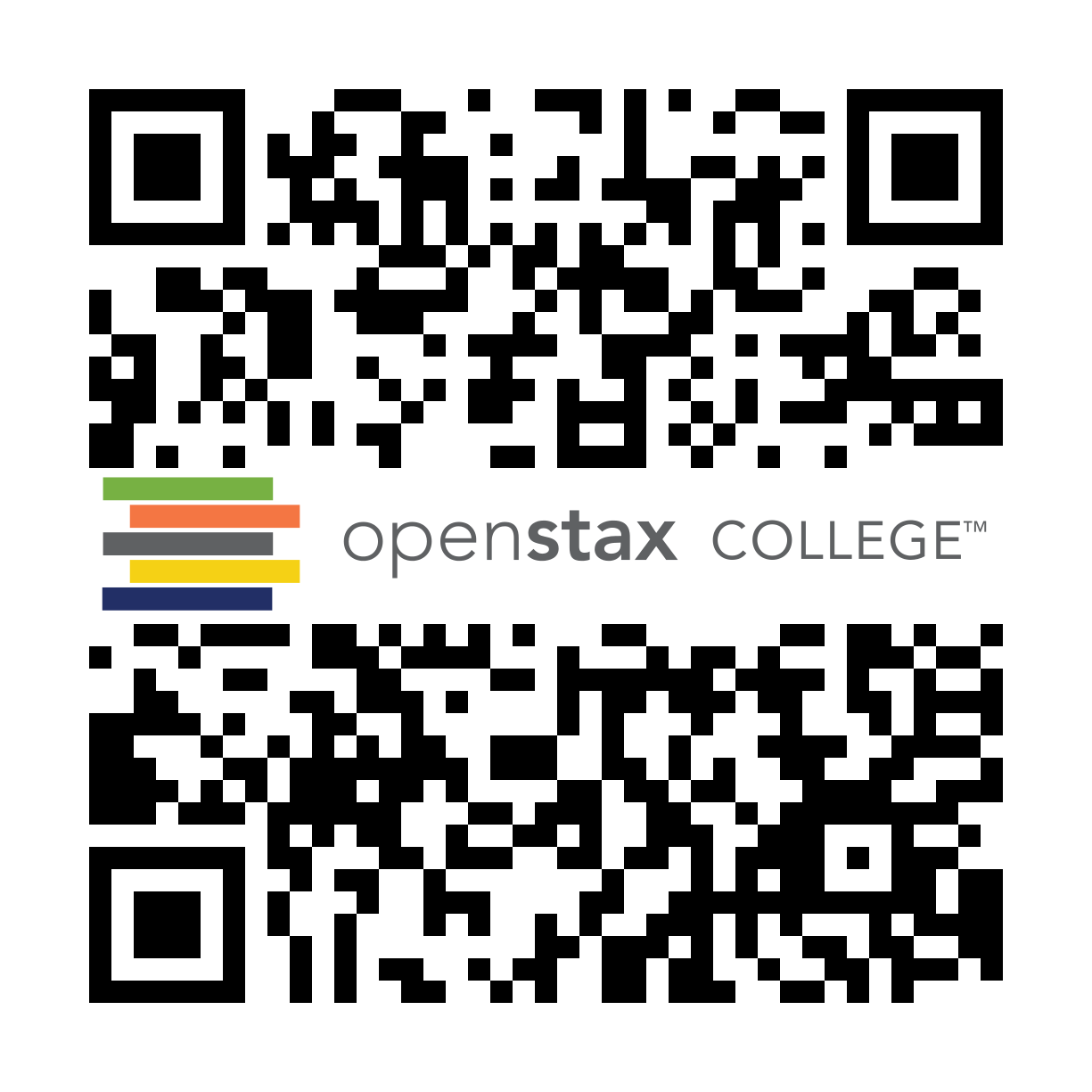 QR Code representing a URL