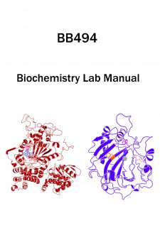 Chemical Biology &amp; Biochemistry Laboratory Using Genetic Code Expansion Manual book cover