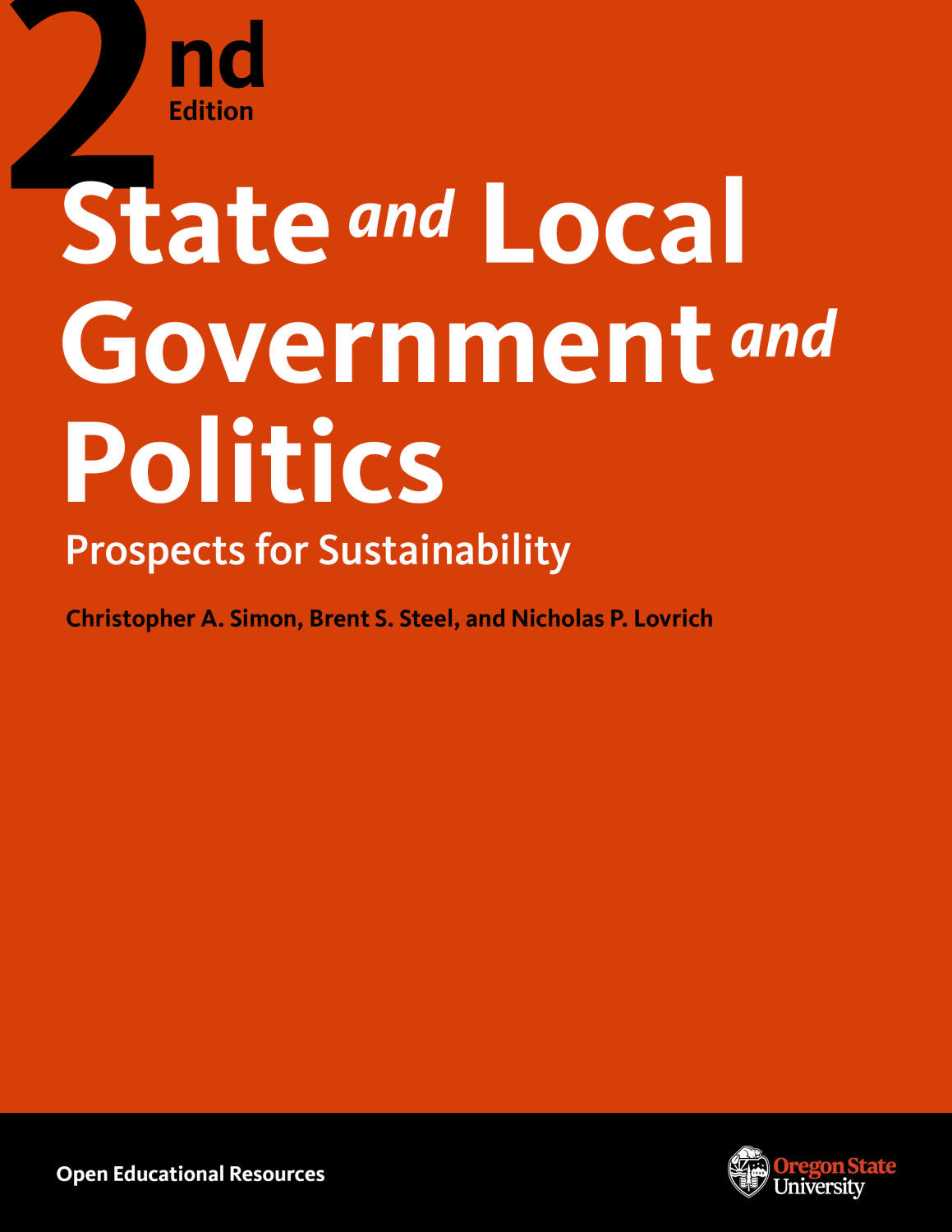 Cover image for State and Local Government and Politics