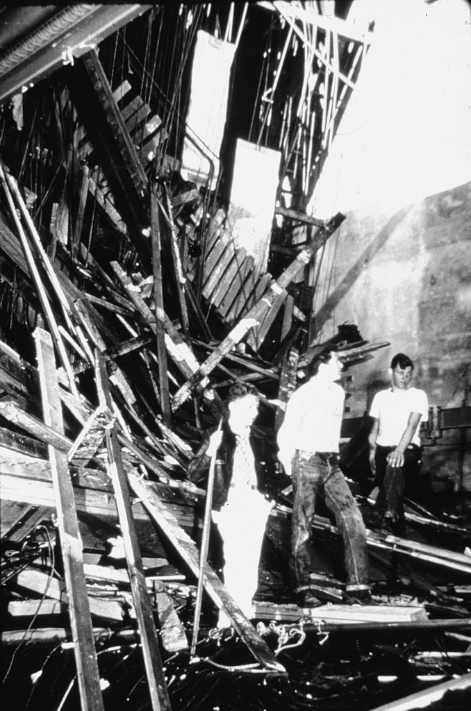 Puyallup High School damaged in 1949 earthquake